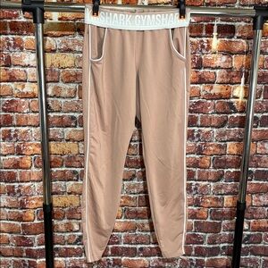 Gymshark Recess Jogger women’s small Mauve Pink track pants workout pockets yoga